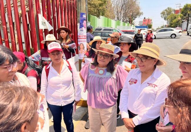 Llama Martha Ávila al voto masivo en Iztapalapa
