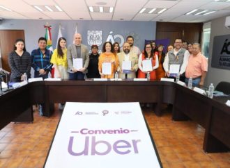 Firman Álvaro Obregón y Uber convenio de colaboración para combatir la violencia de género