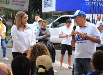 Alfa González ofrece más apoyos a unidades habitacionales de Tlalpan