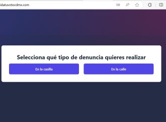 Abren website para cuidar el voto chilango: www.cuidatuvotocdmx.com